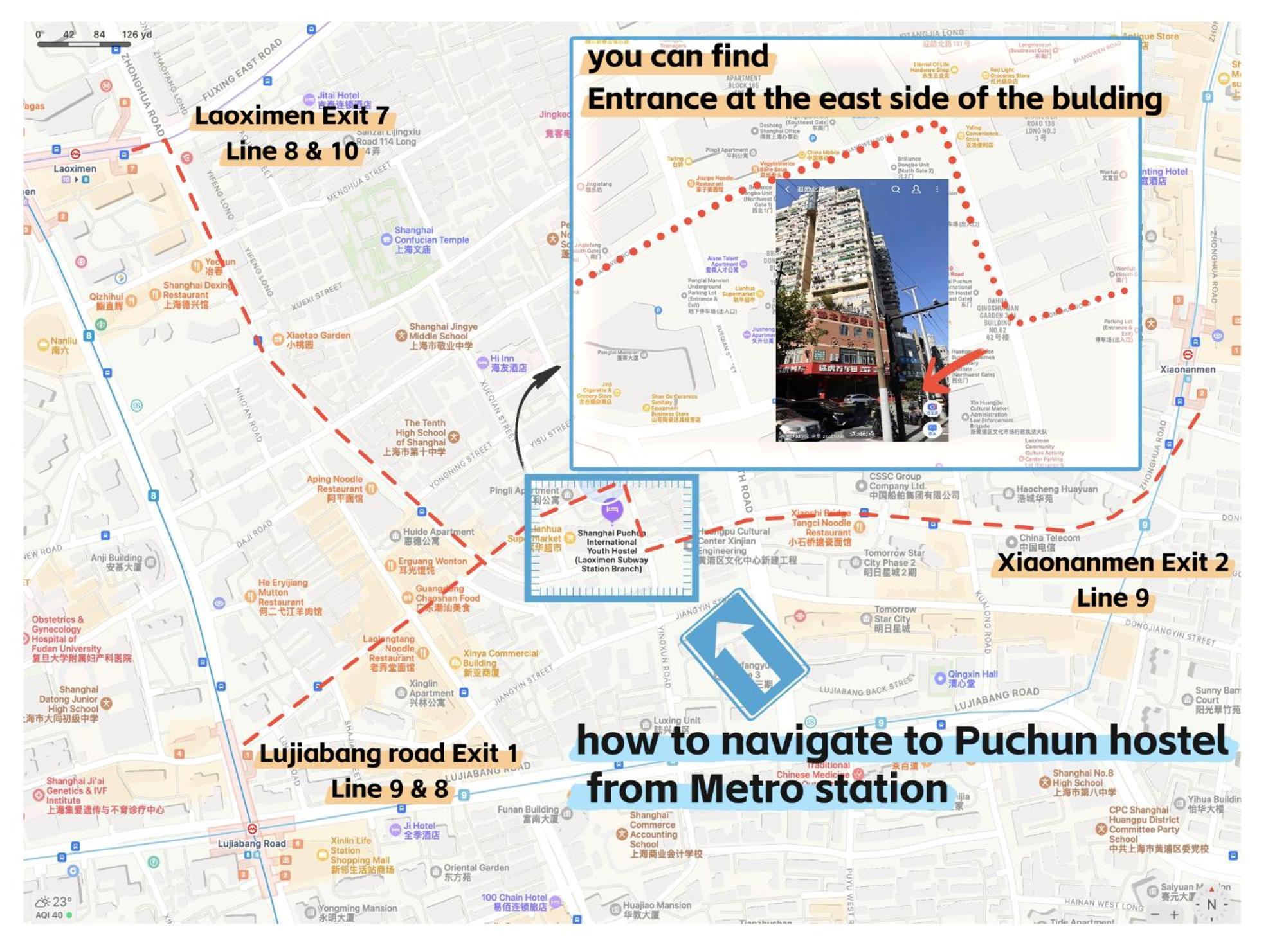 Pu Chun International Hostel -Yugarden & Old Town Sanghaj Kültér fotó